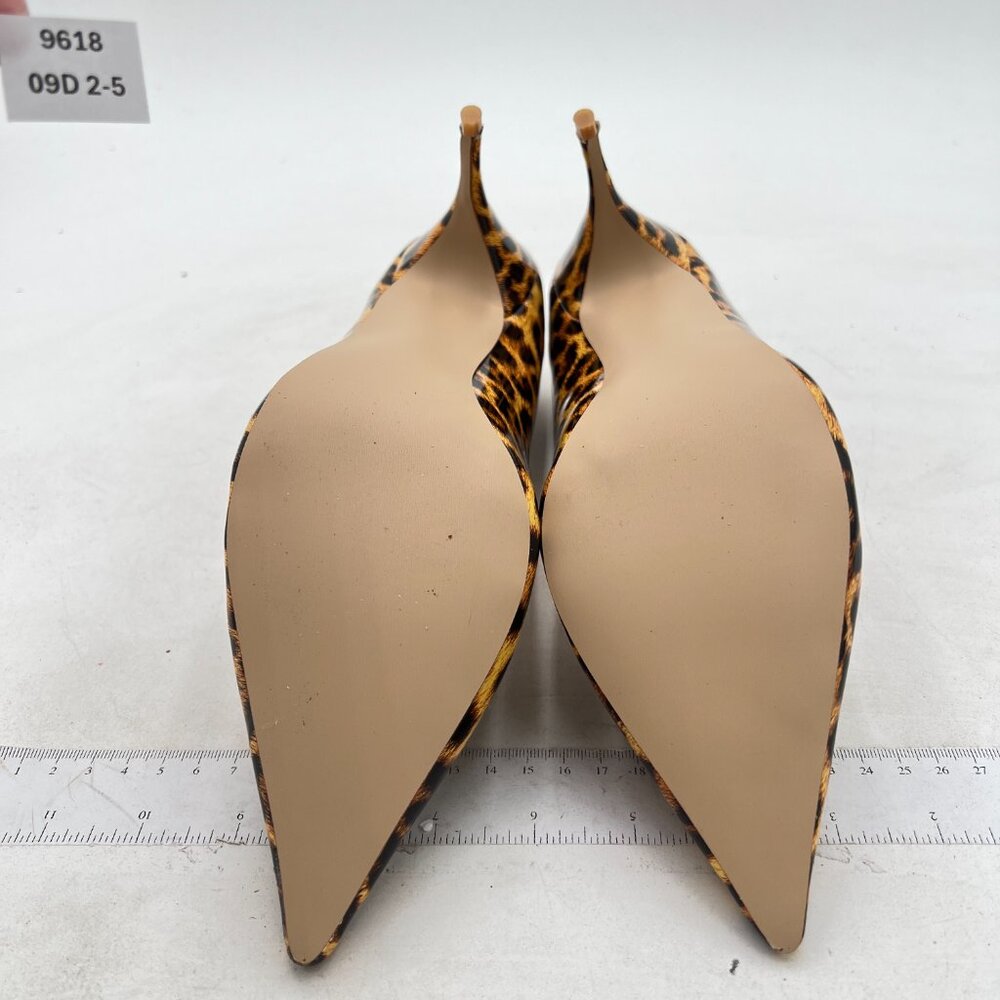 Ydn Leopard Print Pointed Toe Stiletto Heel Pumps… - image 7